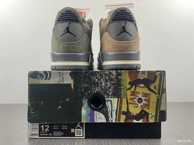 Cheap TBkick Retro Jordan Patchwork 3 Air Camo DO1830-200 0825